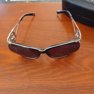 Jimmy Crystal New York Women's Jeweled Sunglasses with Case